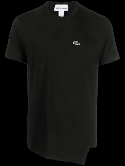 Comme des Garcons x Lacoste Small Logo T-shirt Black