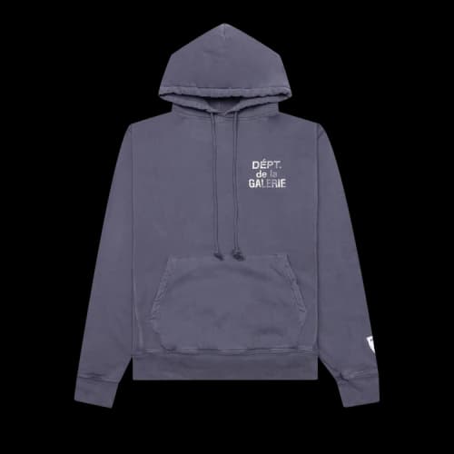 Gallery Dept. French Logo Vintage Hoodie 'Navy'