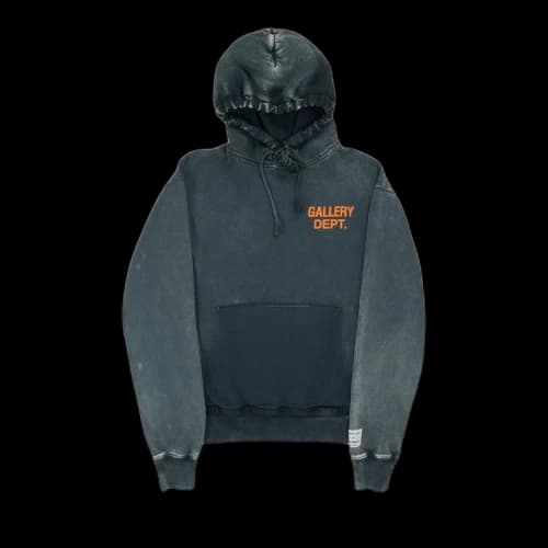Gallery Dept. Reversible French Logo Hoodie 'Black'