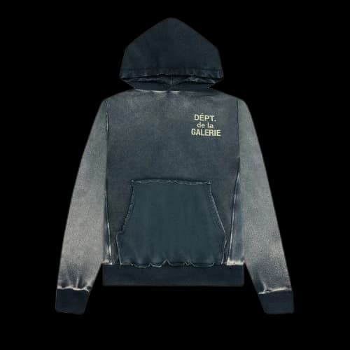 Gallery Dept. Reversible French Logo Hoodie 'Navy'