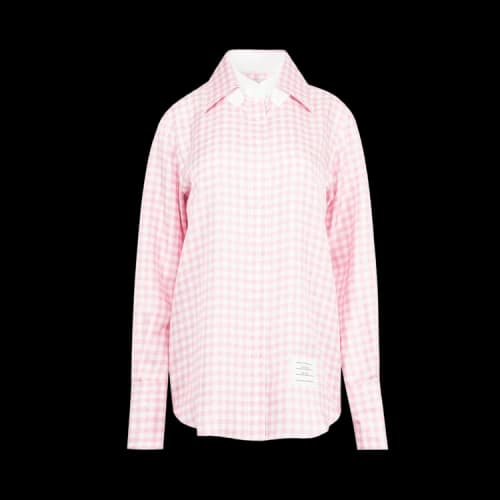 Thom Browne Straight Fit Modular Shirt 'Light Pink'