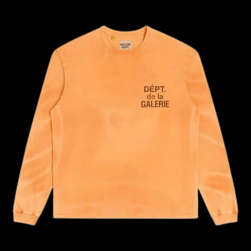 Gallery Dept. French Long-Sleeve Tee 'Bright Orange'