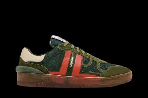 Lanvin Clay Low 'Translucent Sole - Green Red'