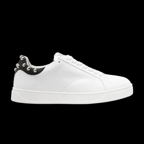 Lanvin DDB0 Sneaker 'Studded - White Jet Black'