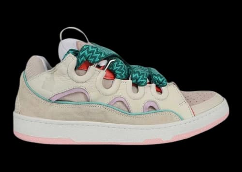 Lanvin Curb Sneaker Beige Pink