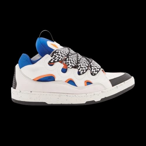 Lanvin Curb Sneaker 'White Blue Orange'
