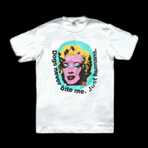 Comme des Garçons SHIRT Marilyn Monroe Graphic Tee 'White'
