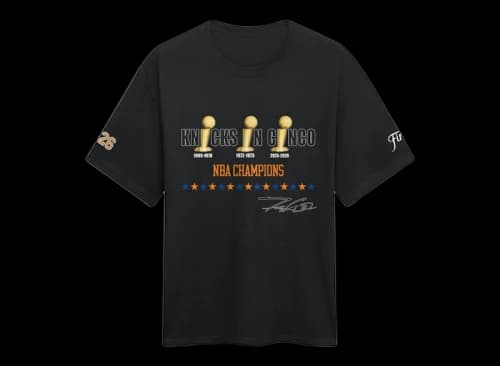 Futura Laboratories x New York Knicks Knicks in Cinco T-shirt Black