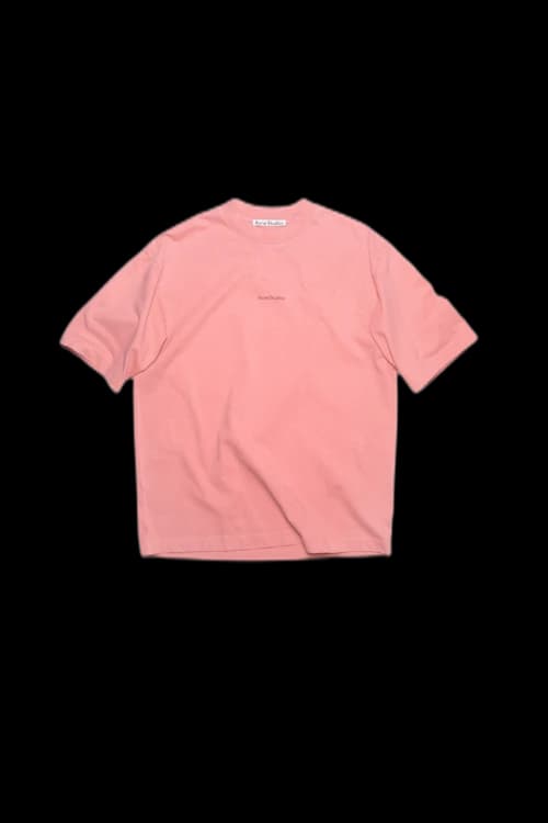 Acne Studios Logo T-shirt Pink