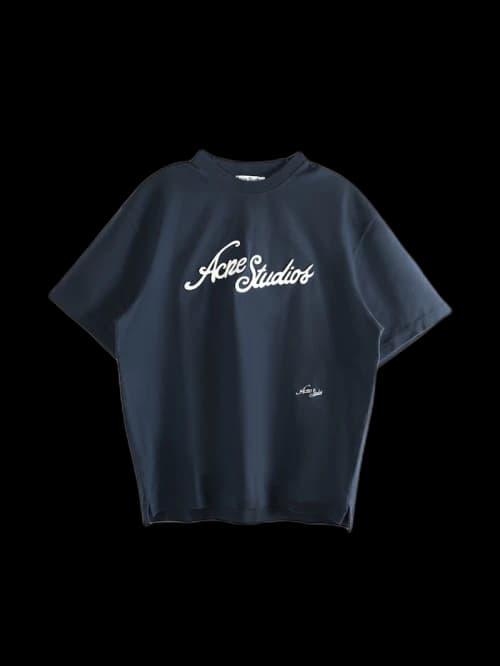 Acne Studios Crew Neck T-shirt Deep Blue