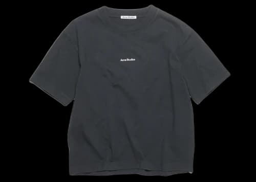 Acne Studios Logo T-Shirt (SS23) Black