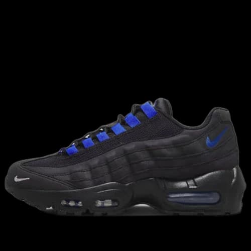 (GS) Nike Air Max 95 'Black Royal Blue'