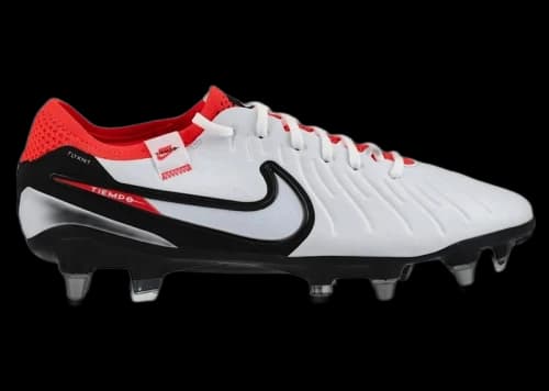 Nike Tiempo Legend 10 Elite SG-Pro White Black Bright Crimson