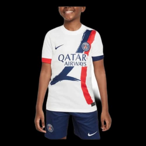(GS) Nike Dri-FIT Paris Saint-Germain 2024/25 Stadium Away Jersey 'White Navy Red'