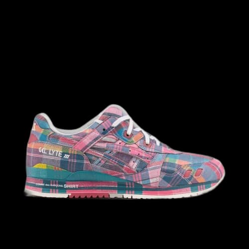 ASICS Gel-Lyte III '07 Remastered Comme des Garçons SHIRT Pink Plaid