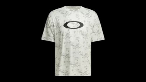 Oakley Enhance Qdevo SS Tee Graphic 5.0 Crewneck T-shirt White