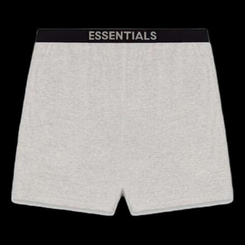 Fear of God Essentials FW20 Lounge Shorts 'Heather Oatmeal'