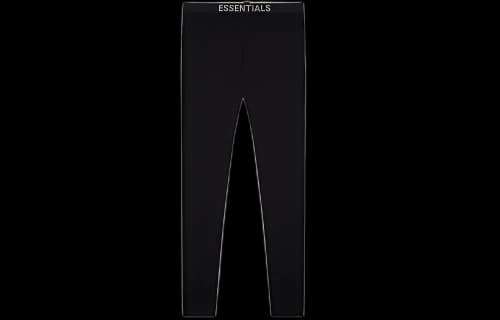 Fear of God Essentials FW20 Knit Logo Pants 'Black'