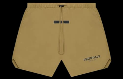 Fear of God Essentials FW21 Volley Short Amber