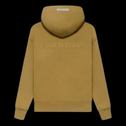 (GS) Fear of God Essentials FW21 Pullover Hoodie 'Amber'