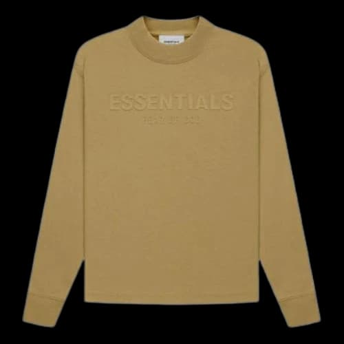 (GS) Fear of God Essentials FW21 L/S Tee Amber