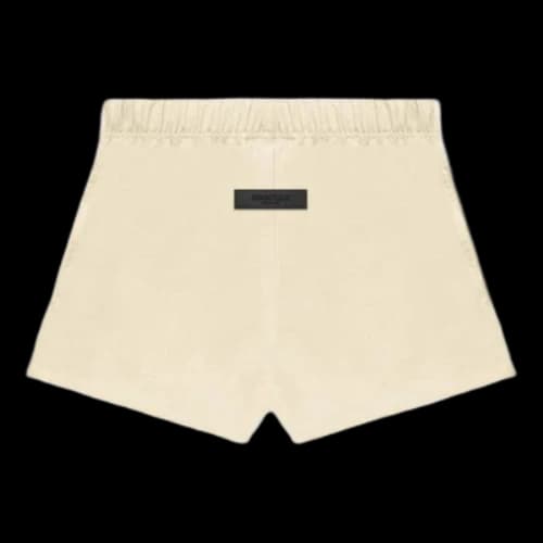 Fear of God Essentials FW22 Nylon Running Shorts 'Egg Shell'