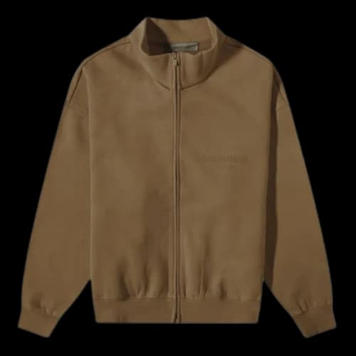 Fear of God Essentials FW22 Full Zip Jacket 'Wood'