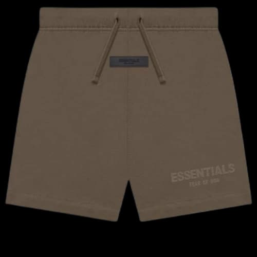 (PS) Fear of God Essentials FW22 Jersey Shorts 'Wood'