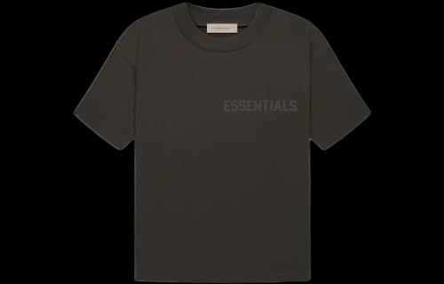 Fear of God Essentials FW22 Short Sleeve Tee 'Off Black'
