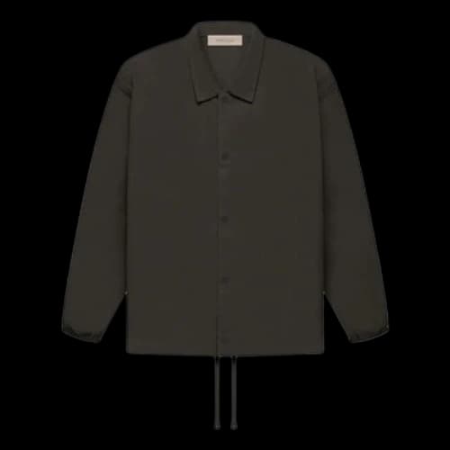 Fear of God Essentials FW22 CD2 Coaches Jacket 'Off Black'