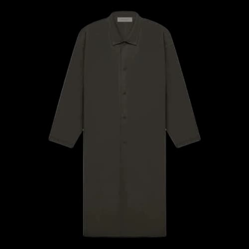 Fear of God Essentials FW22 Long Coat 'Off Black'