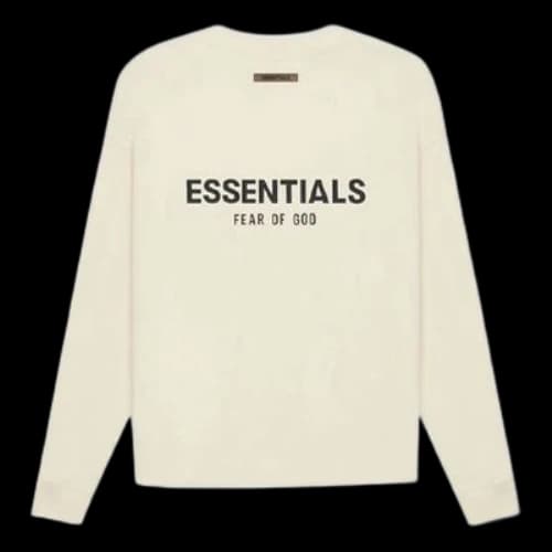 Fear of God Essentials SS21 Long-Sleeve T-Shirt 'Cream'