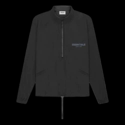 Fear of God Essentials SS21 Half Zip Track Jacket Stretch Limo
