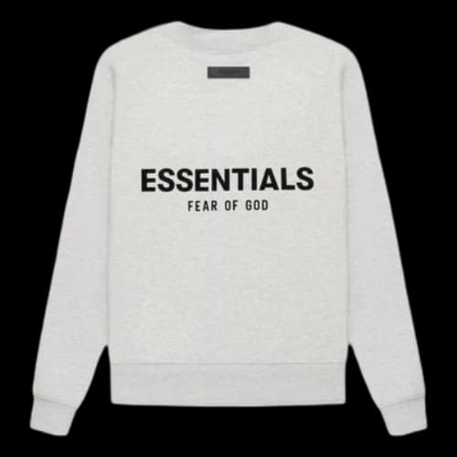 Fear of God Essentials SS22 Crewneck 'Light Oatmeal'