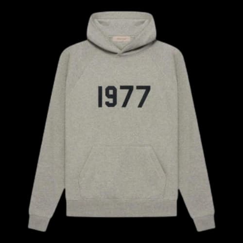 Fear of God Essentials SS22 1977 Hoodie 'Dark Oatmeal'