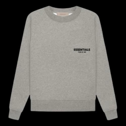 Fear of God Essentials FW22 Crewneck 'Dark Oatmeal'