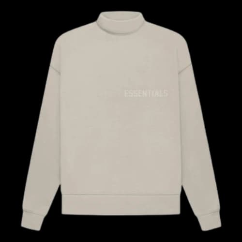 Fear of God Essentials SS22 Essentials Mockneck Smoke
