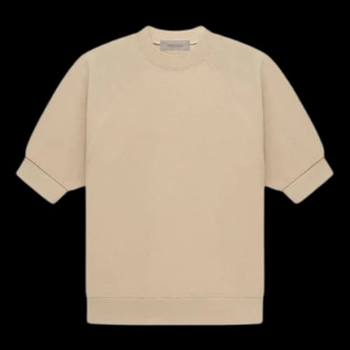 Fear of God Essentials SS23 Ss Waffle Sweatshirt 'Sand'