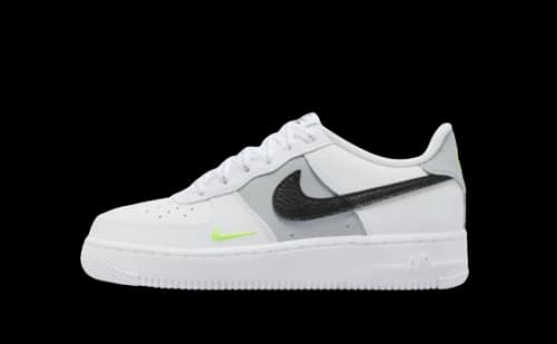 Nike Air Force 1 Low GS White Volt Grey (2023)