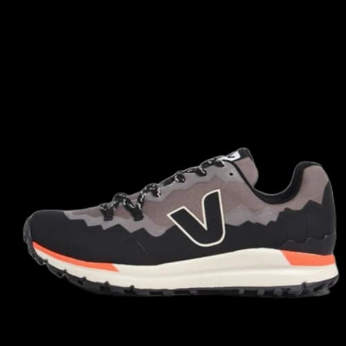 Veja Fitz Roy Lace-Up Sneakers 'Black Khaki Orange'