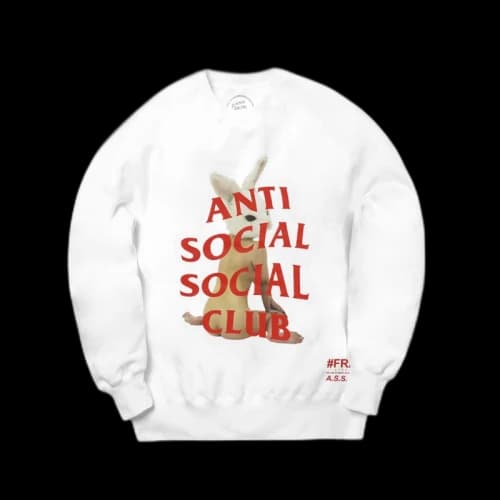 Anti Social Social Club x FR2 Crewneck Sweatshirt Emerald Blue