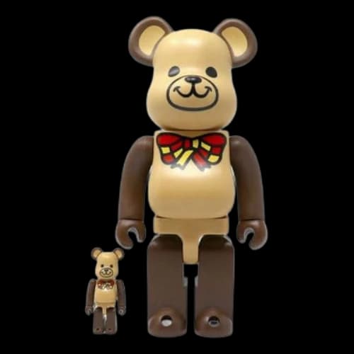 Bearbrick BE@RBRICK Freemasonry Brown 100%+400%