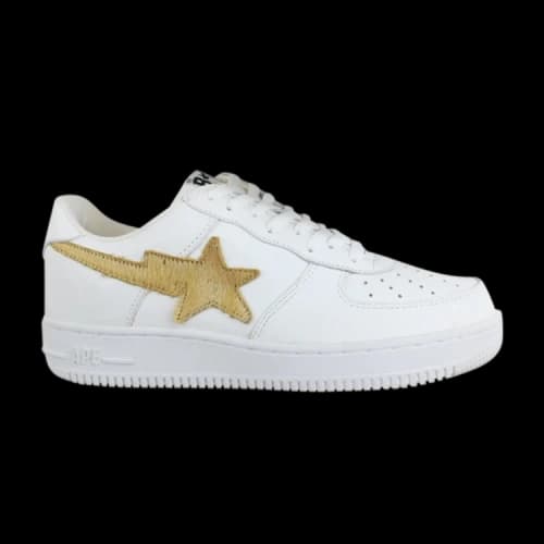 Bapesta 'Horsehair White'