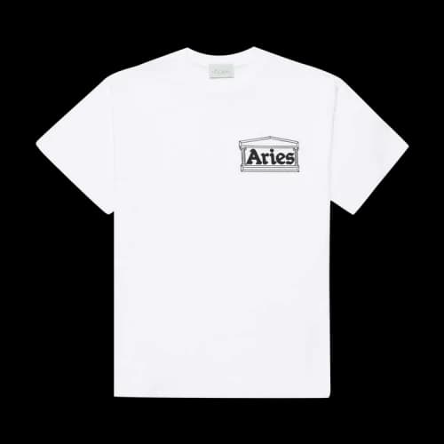 Aries Temple Short-Sleeve Tee 'White'
