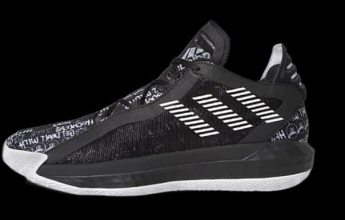 adidas Dame 6 Core Black White