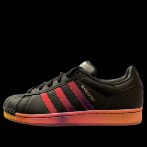 adidas originals Superstar 'Black Red'