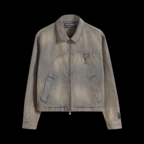 Reese Cooper Washed Denim Work Jacket 'Indigo Denim'