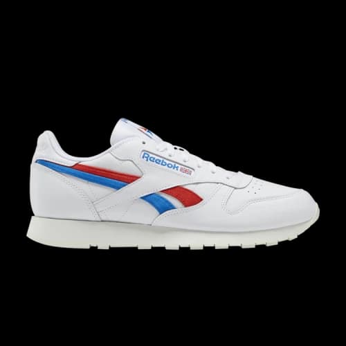 Reebok Classic Leather White Instinct Red Blue