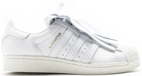 adidas Superstar Fringe Kiltie White (Women's)