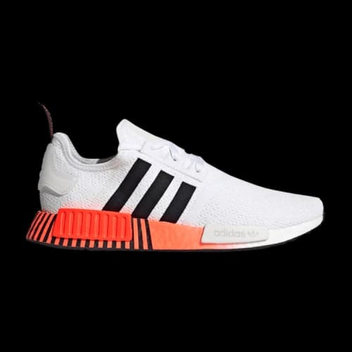 Adidas NMD_R1 'Glitch - White Solar Red' Sample